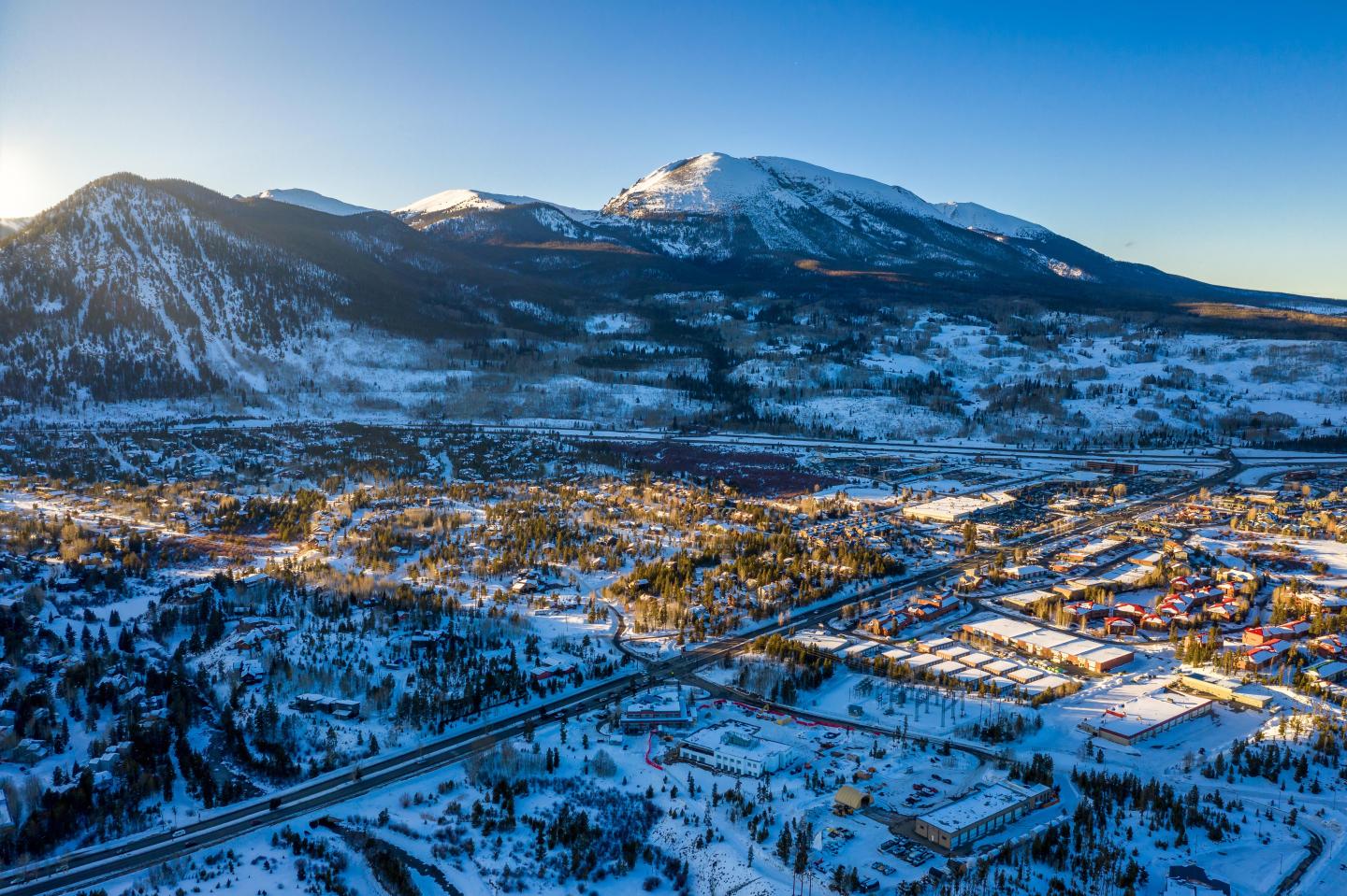 Aerial view of Frisco