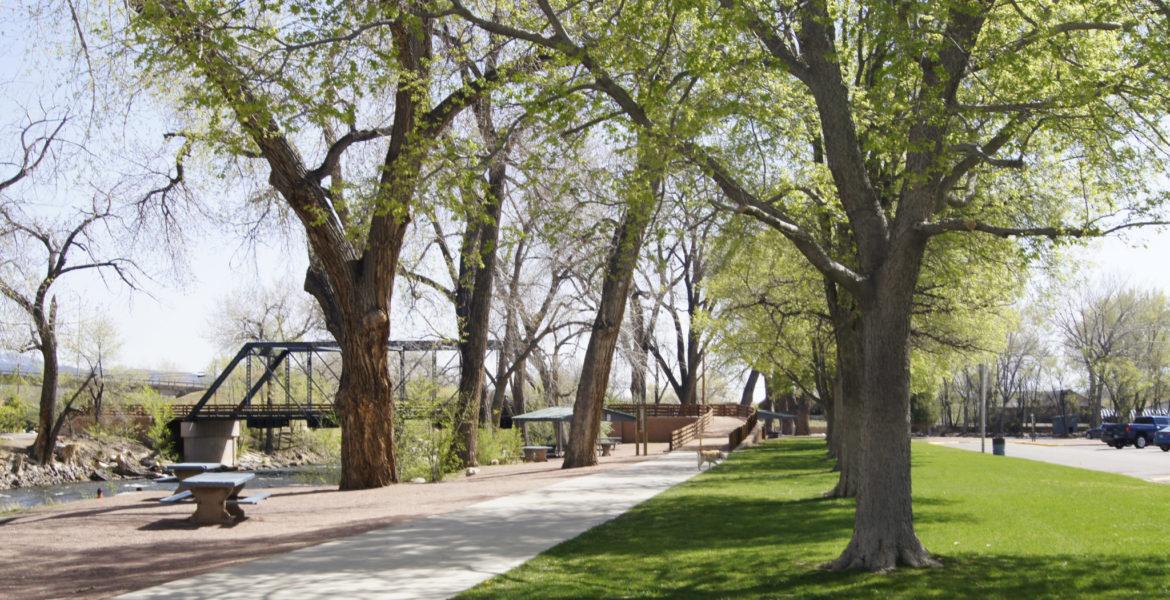 A view of a park