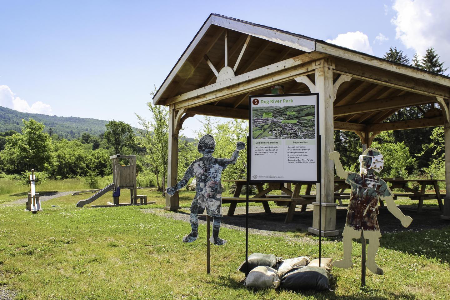 A park sign
