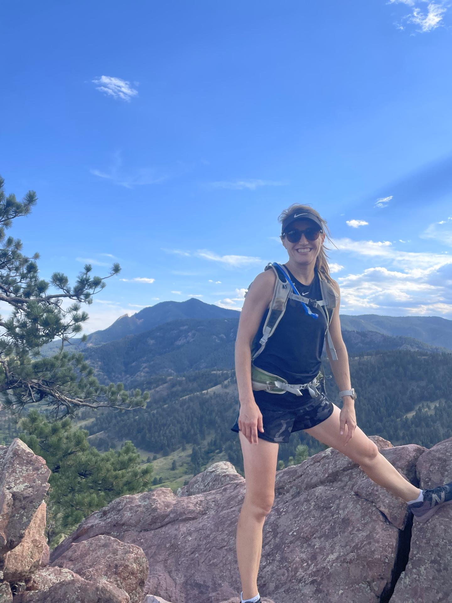 Amelia Chandler hiking