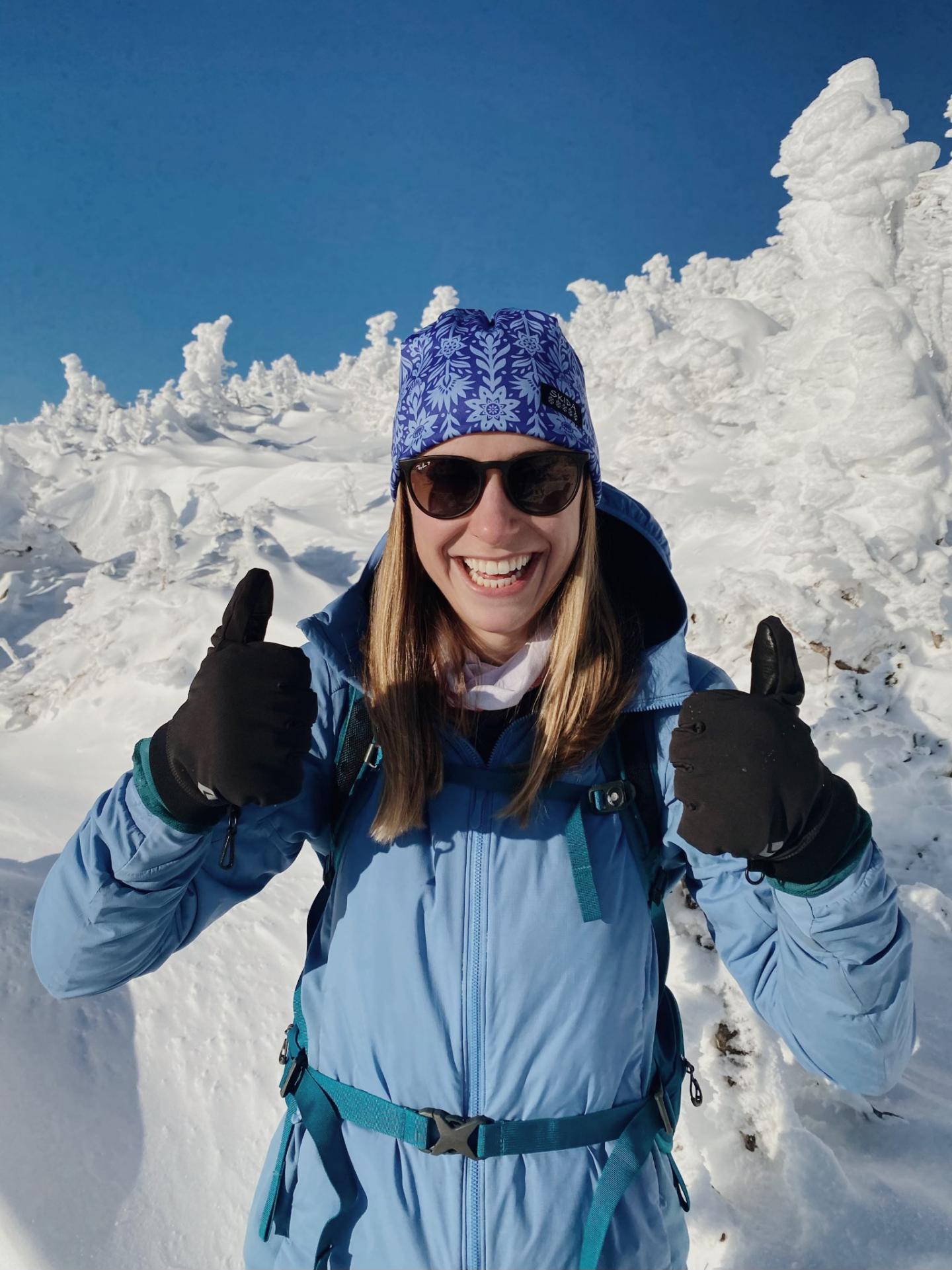 Ayden Eickhoff on a mountain