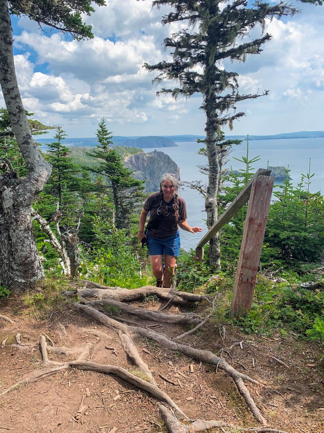 Kirstin LaMonde hiking