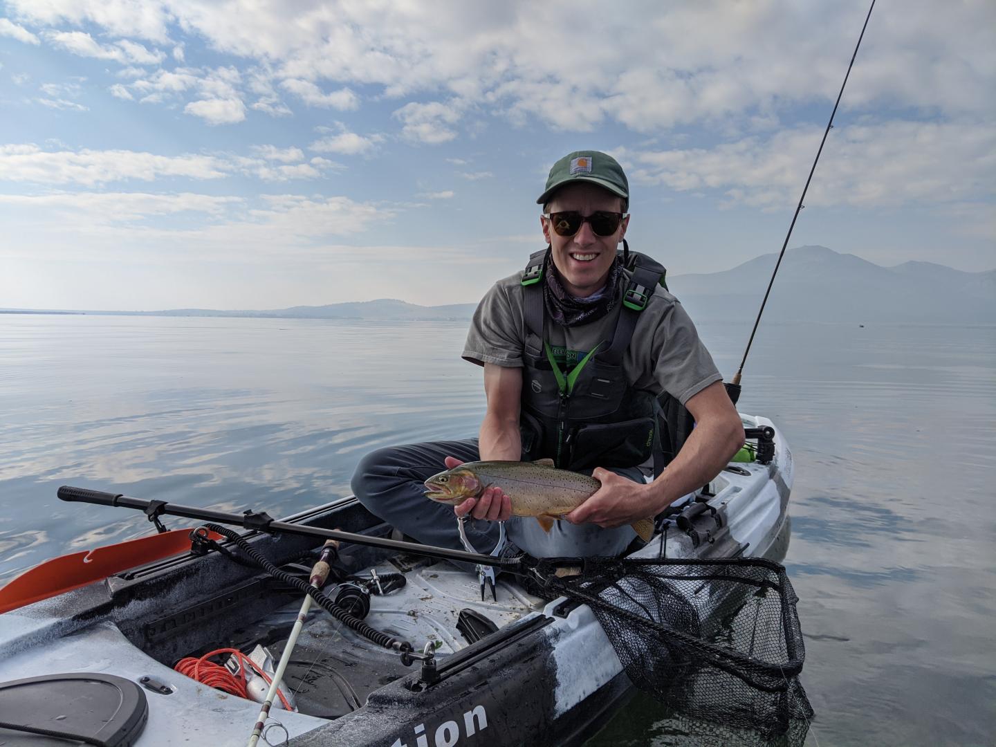 Mike Clawson fishing